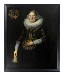 KGV-000043 Portret van Geertrui van Engelstede, circa 1630