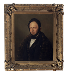 KGV-000044 Portret van mr. Albert Otto Ernst Graaf van Limburg Stirum, rentmeester van Rijnland, circa 1858