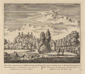 PRT-0024 Landgoed Merenburg aan de Heereweg tussen Lisse en Hillegom, eigendom van de baronesse De Lynden,..., 1732