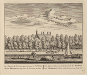 PRT-0033 Het Huis te Deveren, eigendom van de heer Dirk Jan Heerman, heer van Deveren en Lisse etc., 1732