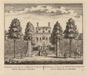 PRT-0040 Landgoed Klinkenberg, eigendom van de weduwe van de heer Frans Velters, 1732