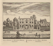 PRT-0043 Buitenplaats van de heer Hendrik Colonius, 1732
