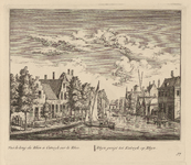PRT-0060 Gezicht op de Rijn bij Katwijk aan de Rijn, 1732