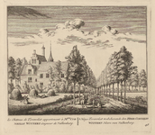 PRT-0071 Het Huis Torenvliet, eigendom van Cornelis Wittert, heer van Valkenburg, 1732