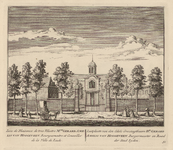 PRT-0074 Buitenplaats van Gerard Amelis van Hoogeveen, burgemeester en raad van Leiden, 1732