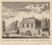 PRT-0076 Buitenplaats Overveen, eigendom van de heer Overveldt, 1732