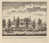 PRT-0077 Buitenplaats Zuijderveen, eigendom van Jaques Dozy, 1732