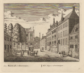 PRT-0099 Het Gravensteen in Leiden, 1732