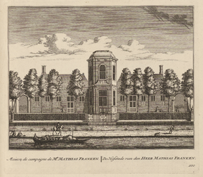 PRT-0123 De hofstede van Mathias Franken, 1732