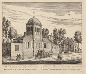 PRT-0129 De hofstede Geuzeveld, eigendom van de weduwe van Anthoni Klok, 1728