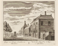 PRT-0136 Het gemeenlandshuis van Rijnland in Spaarndam, 1728