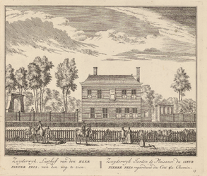 PRT-0146 Buitenplaats Zuijderwijk, eigendom van Pieter Pels, 1728