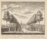 PRT-0150 Het oude adellijke huis Adrichem, eigendom van Jacob Trip Janszoon, schepen van Amsterdam, 1728