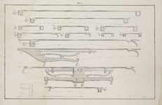 PRT-0229 Technische tekeningen van scheepsonderdelen, 1838