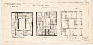 KRT_0012 Hoogheemraadschap van Schieland : Gemeenelandshuis aan den Westzeedijk te Rotterdam : Blad 4, 1909
