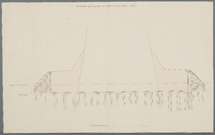 KRT_0064 [Tekening van de Kortenoordse molen no. 1] : Doorsneede op de lijn C-D van de Kortenoordze molen ..., 1816