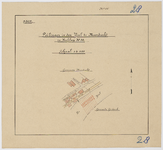 KRT_0079 Peilingen in den IJsel te Moordrecht in hoefslag no. 30 : [situatietekening], 1905