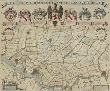 KRT_0944 Het Hooge Heemraedt schap van Schielandt, 1684