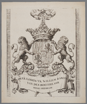 KGV_0253 Familiewapen van Lodewijk Willem Baron van den Boetzelaer, hoogheemraad van Schieland (1724-1734),