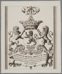 KGV_0254 Familiewapen van mr. Abraham Adriaen du Bois, heer van Molenaarsgraaf, Giesen en Steenhuizen, raad en ...