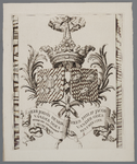 KGV_0261 Familiewapens van Johan Henrik van der Does, heer van Goudswaard, secretaris van Schieland (1757-1774), en van ...