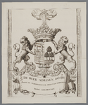 KGV_0264 Familiewapen van Adriaen Doom, raad en burgemeester van Schiedam, hoogheemraad van Schieland (1753-1762),
