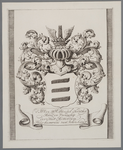 KGV_0271 Familiewapen van mr. Daniel Noorthey, raad en vroedschap van Rotterdam, hoogheemraad van Schieland (1704-1721),