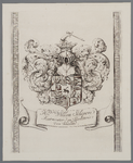 KGV_0276 Familiewapen van mr. Willem Schepers, rentmeester en secretaris van Schieland (1702-1721),