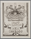 KGV_0277 Familiewapen van mr. Kaspar Hendrik Selkart, rentmeester en secretaris van Schieland (1682-1692),