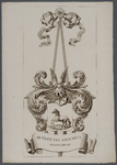 KGV_0322 Familiewapen van Jan Amoureus, hoogheemraad van de Krimpenerwaard, 1818
