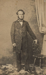 FOTO_00110 Mr. Isaac 't Hoofd (Thooft), overleden in Nice 24 januari 1864, dijkgraaf van Schieland van 1854-..., z.j. ...