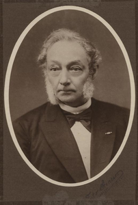 FOTO_00112 Mr. Jacob Andreas Vaillant, hoogheemraad van Schieland van 1857-1864 en dijkgraaf van Schieland v..., z.j. ...