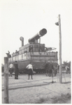 FOTO_00334 Aanleg van de spoorlijn Rotterdam-Gouda door de polder Prins Alexander, 1947