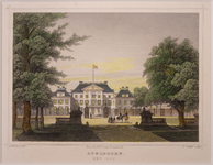 JMD-OP-1681 Staalgravure, topografie: APELDOORN .HET LOO. 