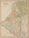 JMD-T-338 Litho, Topografische kaart Nederland en Belgie