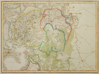 JMD-T-343 Gravure, Topografische kaart Noord-Nederland