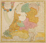 JMD-T-414 Gravure, Topografische kaart Nederland