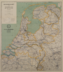 JMD-T-480 Kleurendruk, Topografische kaart Nederland