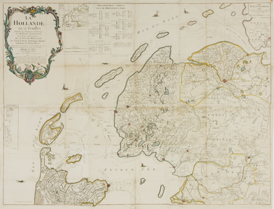 JMD-T-481 Kopergravure, Topografische kaart provincie Groningen, Noord-Nederland