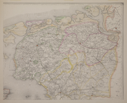 JMD-T-484 Litho, Topografische kaart provincie Groningen