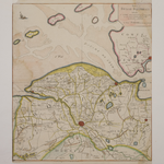 JMD-T-498 Gravure, Topografische kaart provincie Groningen