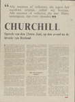 14 Speech van Churchill n.a.v. aanval Duitsland op Rusland