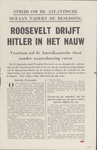20 Roosevelt drijft Hitler in het nauw