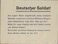272 Deutscher Soldat! Auf engem Raum eingekesselt, stehen deutsche Soldaten zusammen mit 4 bis 5 millionen Bürgern. ...