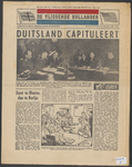 279 Krantje gedrukt in de vorm van De Vliegende Hollander , verspreid door de Nederlandse Studenten, ten bate van de ...