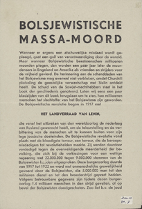 405 Bolsjewistische massamoord (Brochure, 4 blz., Oktober 1941)