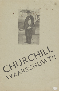 410 Churchill waarschuwt (n.a.v. rede van Churchill op 20-1-1940). (Brochure, 12 blz.)
