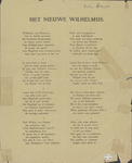 438 Het nieuwe Wilhelmus (8 versen): Wilhelmus van Nassauen, ben ik bijtijds gevlucht 