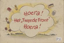 444 Hoera! Het Tweede Front is daar! (Stripverhaal)