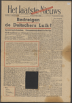 531 Het Laatste Nieuws . 20 december 1944. Redactieadres: Postbus 55, Doetinchem Later: Tijdelijk p/a De Telegraaf-Amsterdam